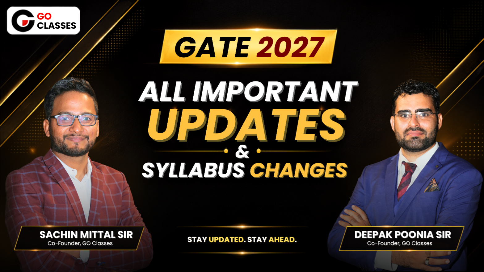 GATE 2027 syllabus update poster